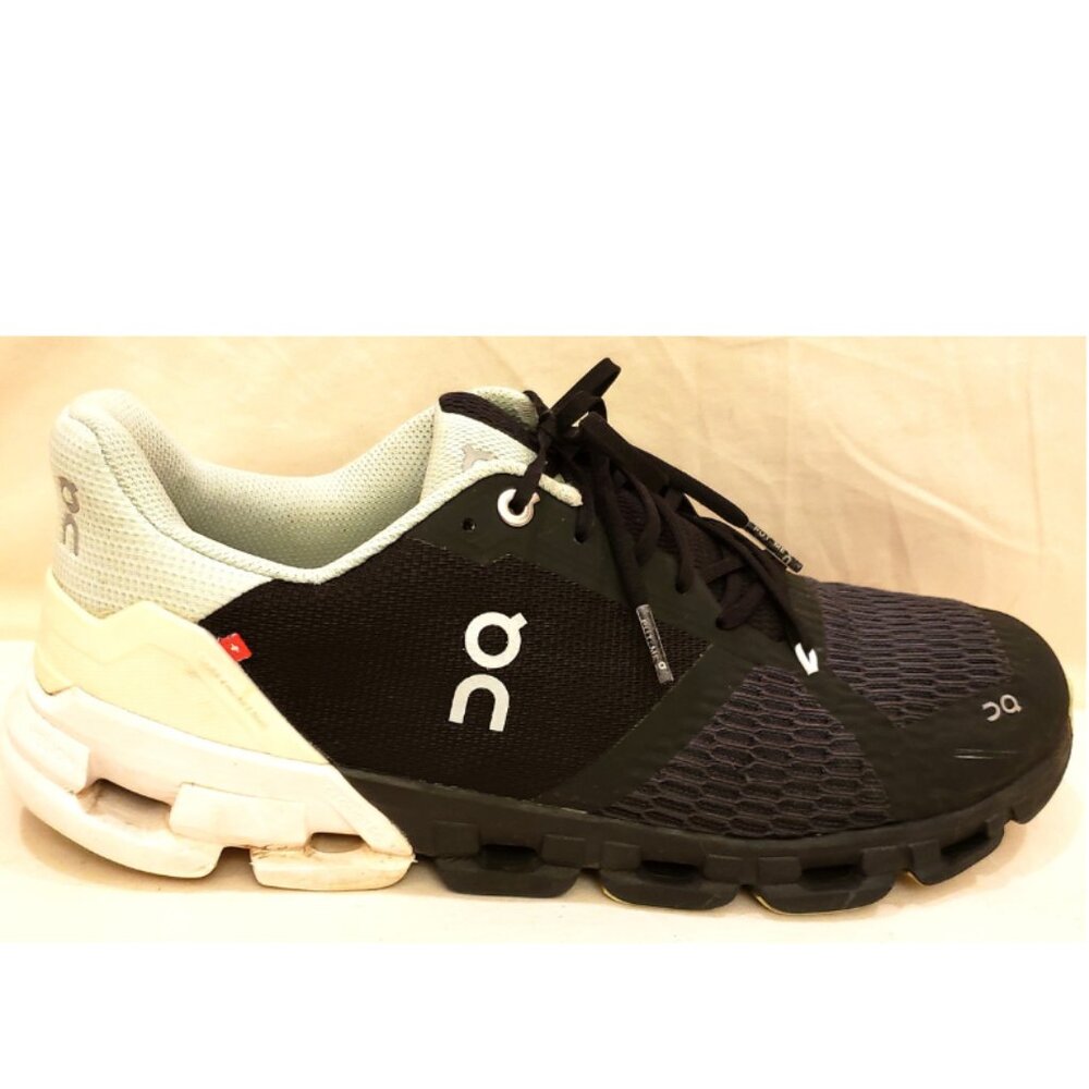 On Cloud Cloudflyer 4 Women's Sneakers Shoes Sz.-10 Black,Teal & White